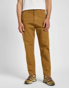 LEE MĘSKIE SPODNIE MATERIAŁOWE LEE CARPENTER GLAZED GINGER 112355781