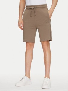 HUGO Szorty sportowe Liam 50540936 Beżowy Regular Fit