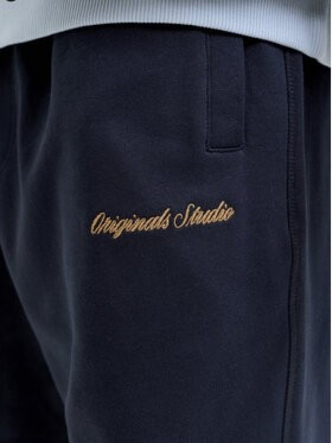 Jack & Jones Spodnie dresowe Kane Norrebro 12282553 Granatowy Regular Fit