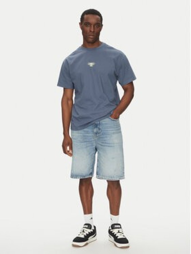 Quiksilver T-Shirt EQYZT08017 Granatowy Relaxed Fit