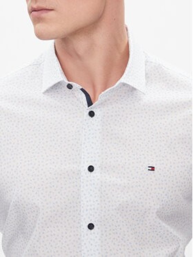 Tommy Hilfiger Koszula MW0MW33836 Niebieski Slim Fit