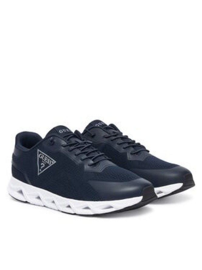 Guess Sneakersy FMTEAS ELE12 Granatowy