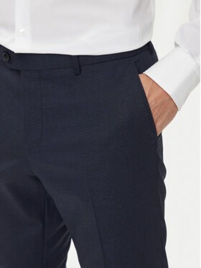 BOSS Garnitur C-Huge 50551777 Granatowy Slim Fit