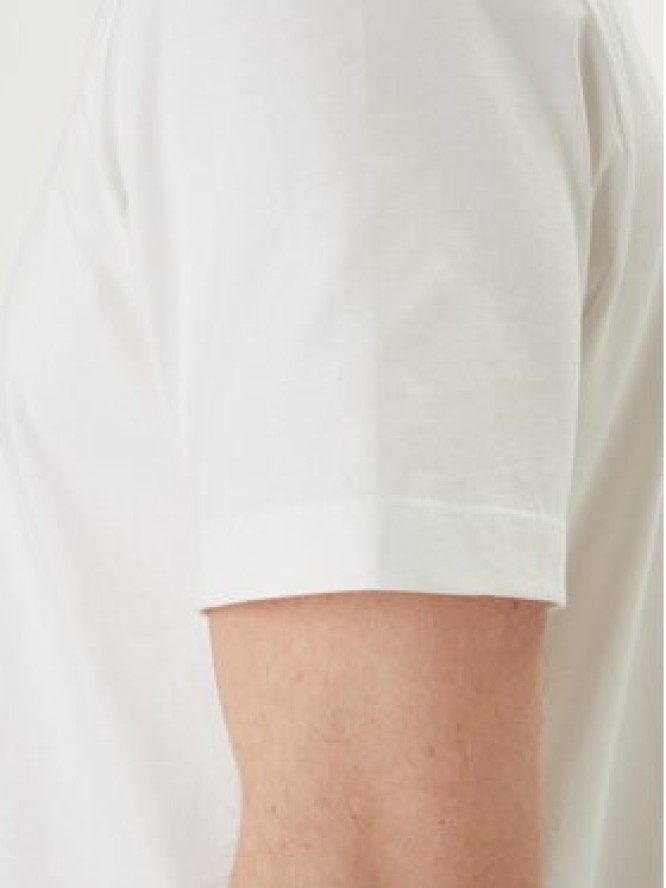 Calvin Klein T-Shirt LV04LF811G Biały Regular Fit