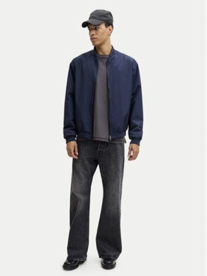 Jack & Jones Kurtka bomber Echarge 12268608 Granatowy Regular Fit