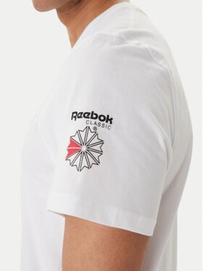 Reebok T-Shirt Harley RK25569CCM Biały Regular Fit