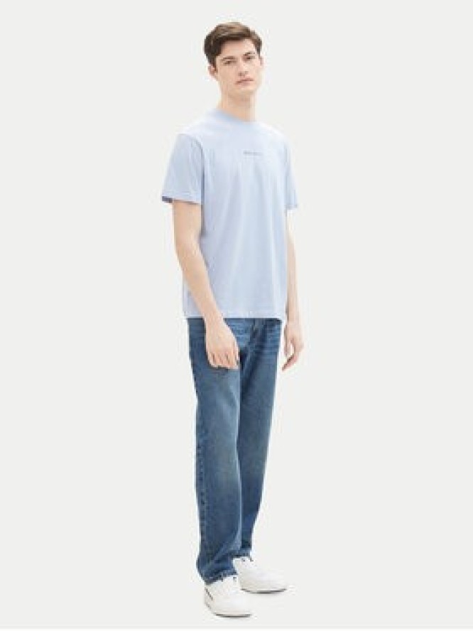 Tom Tailor Denim T-Shirt 1040880 Błękitny Relaxed Fit