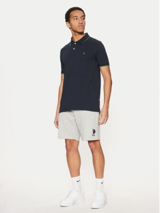 U.S. Polo Assn. Szorty sportowe MUP3355 Szary Regular Fit