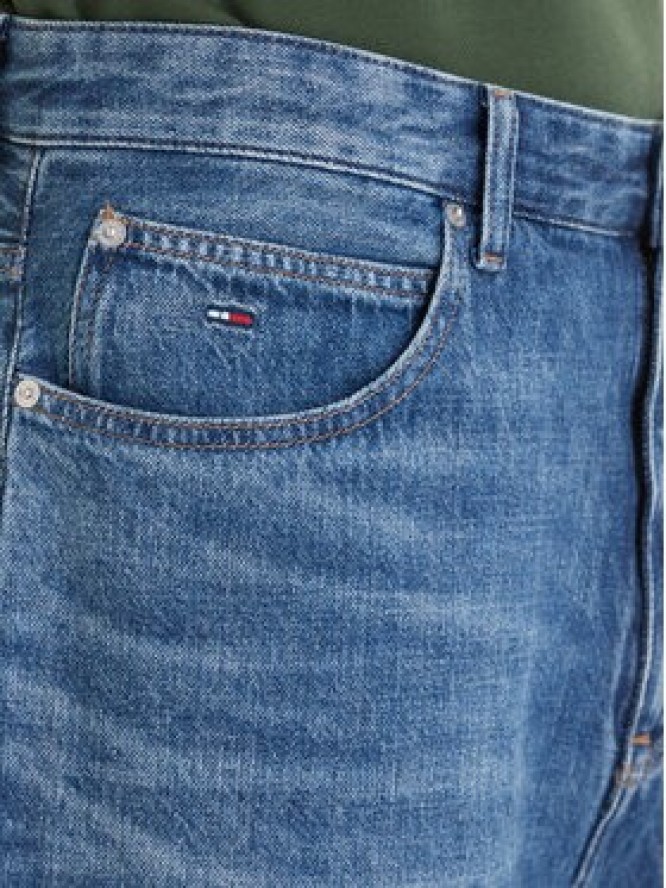 Tommy Jeans Szorty jeansowe Theo DM0DM22992 Niebieski Loose Fit