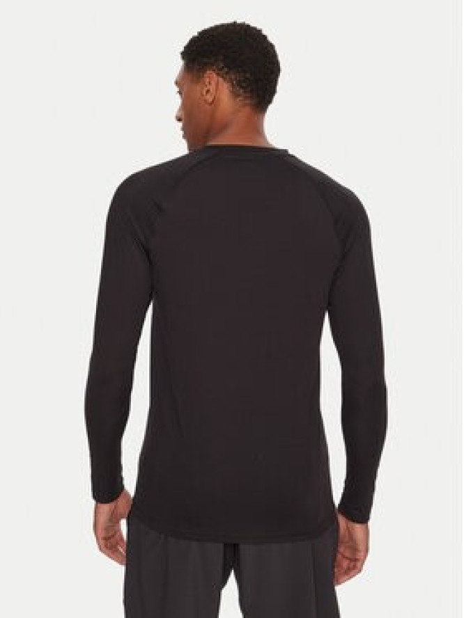 Reebok Koszulka techniczna Ls Muscle Tee RK25176CCM Czarny Regular Fit