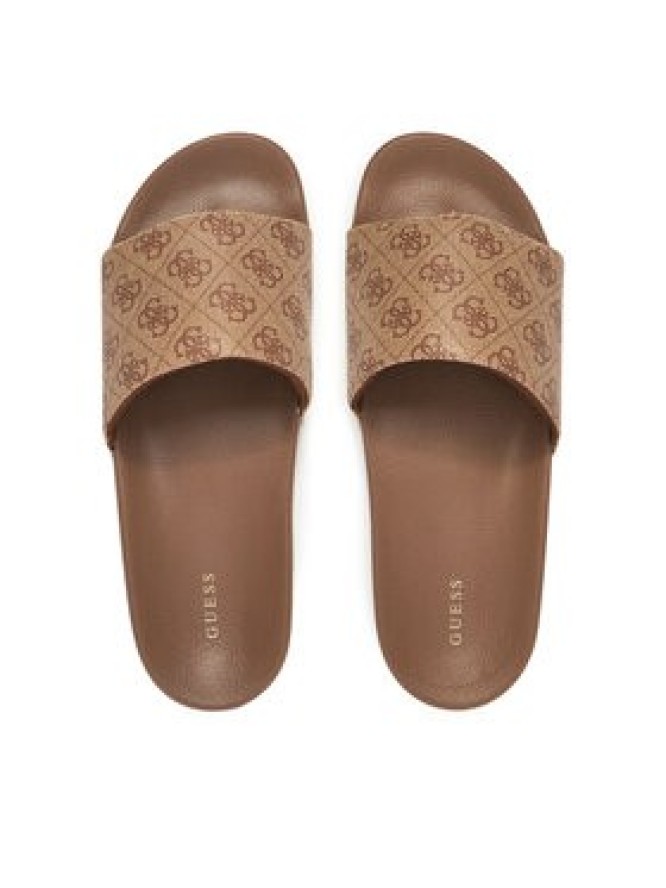 Guess Klapki FMJTOK ELE19 Beżowy