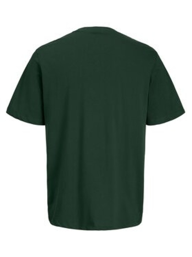 Jack & Jones T-Shirt Holiday Cartoon 12287550 Zielony Relaxed Fit