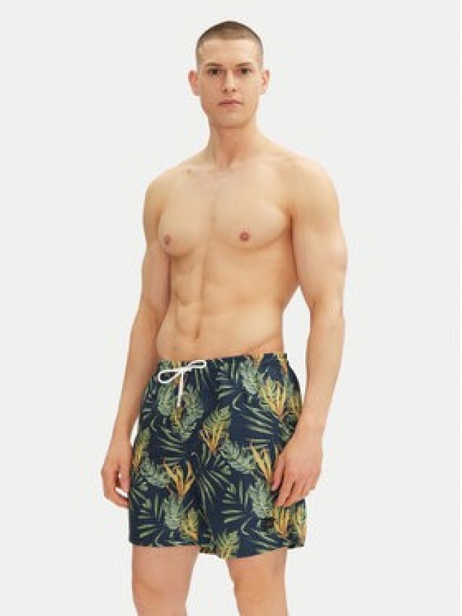 INDICODE Szorty kąpielowe Intonino 70-890 Zielony Regular Fit