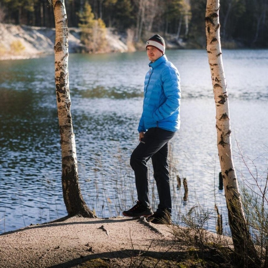 Kurtka trekkingowa męska Alpinus Nordend niebieska