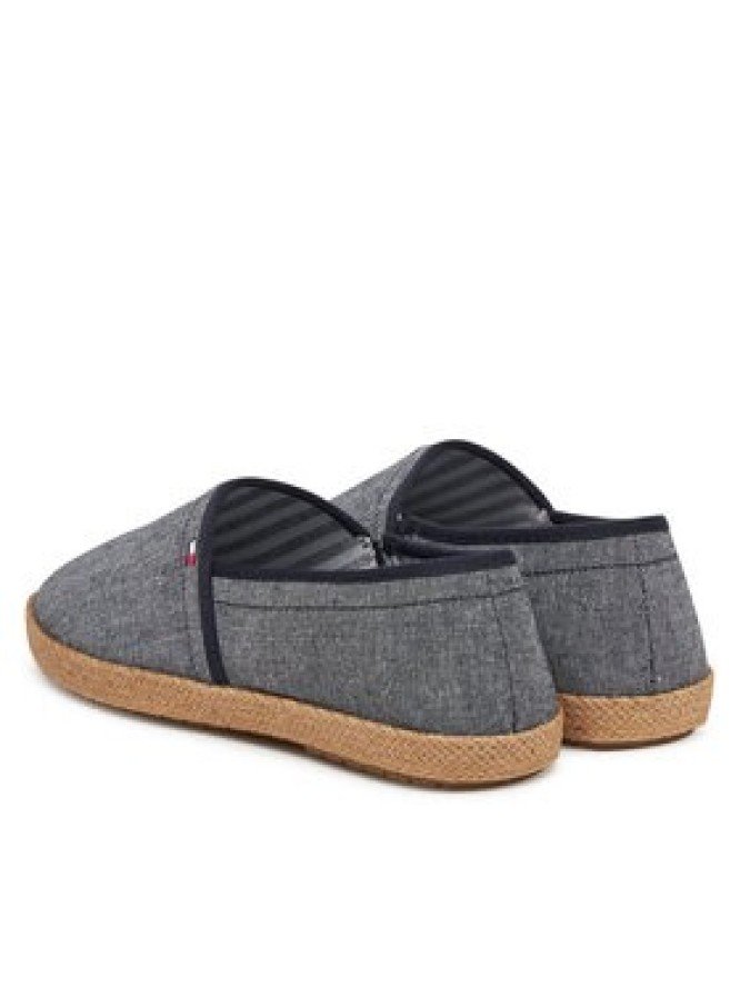 Tommy Hilfiger Espadryle Hilfiger Chambray Espadrille FM0FM05391 Niebieski