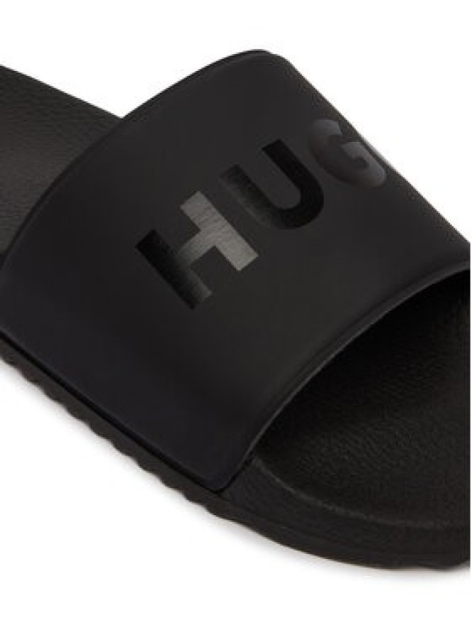 HUGO Klapki Timein 50563418 Czarny