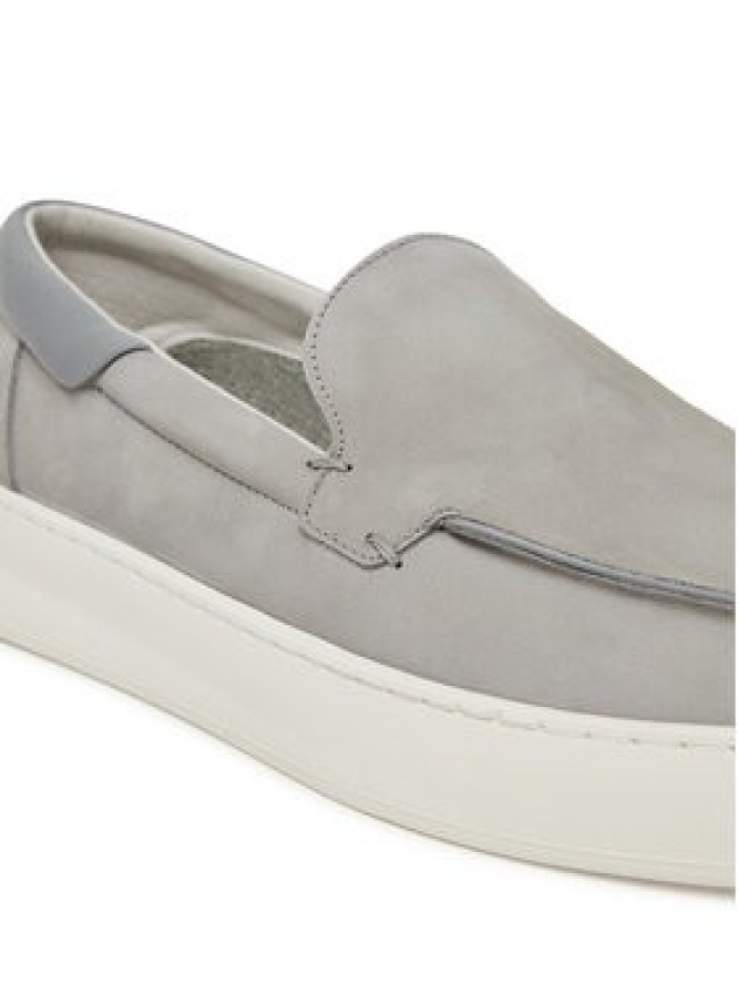 Filling Pieces Półbuty Signature Loafer 79128261878 Szary