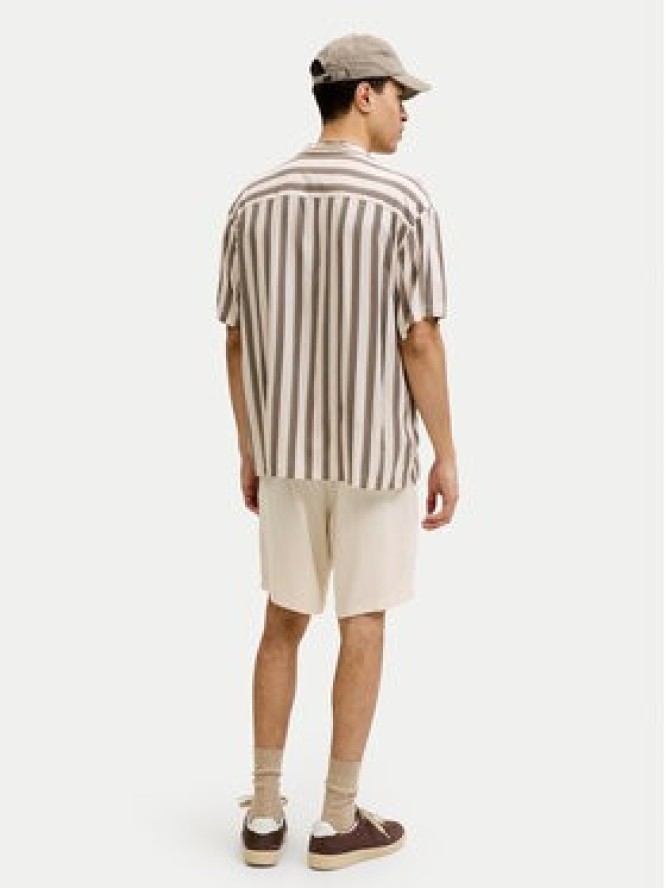 Jack & Jones Szorty materiałowe Ace Mykonos 12269376 Beżowy Regular Fit