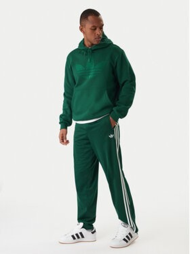 adidas Spodnie dresowe Firebird KD8317 Zielony Loose Fit