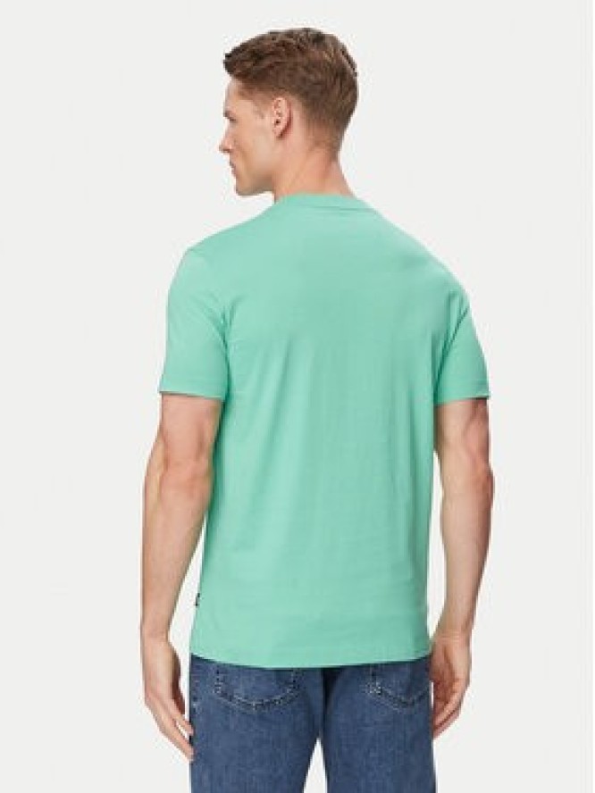 BOSS T-Shirt Thompson 01 50468347 Zielony Regular Fit