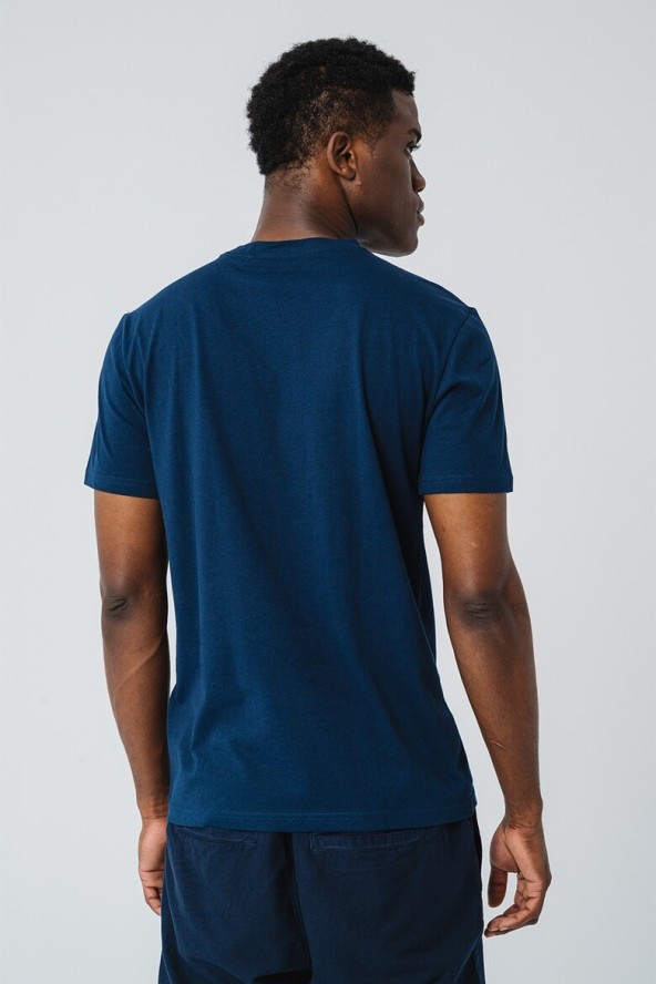 Męski T-Shirt Mustang Style Austin Dress Blues 1016489 5334