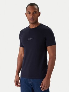 Guess T-Shirt M2YI72 I3Z14 Granatowy Slim Fit