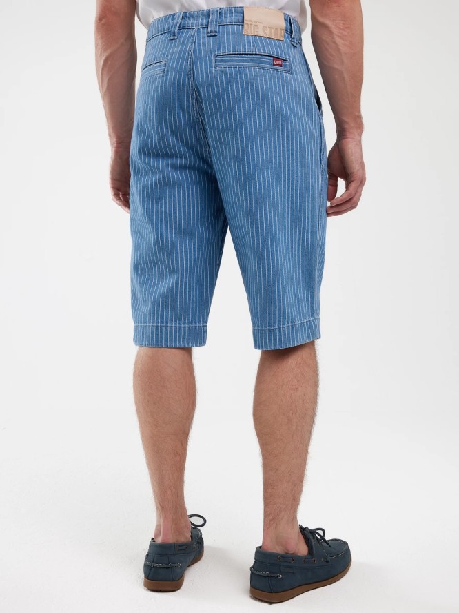 Szorty męskie jeansowe niebieskie Tem 424