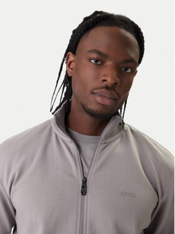 BOSS Bluza Skaz 50555496 Szary Regular Fit