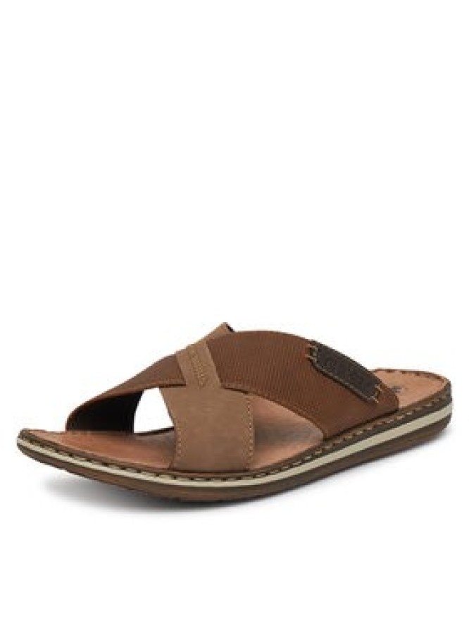 Rieker Klapki 21088-25 Brązowy