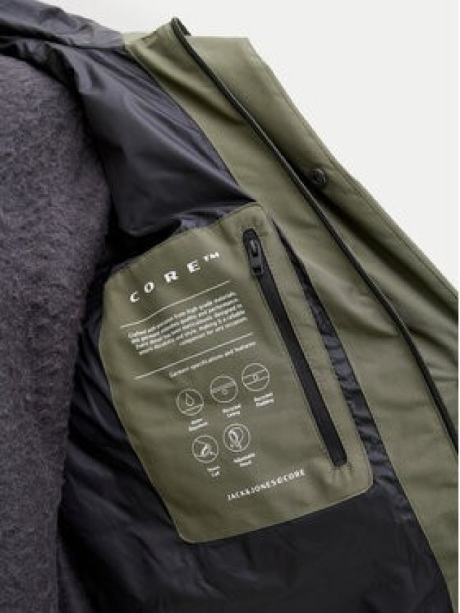 Jack & Jones Kurtka zimowa Fusion 12288983 Zielony Relaxed Fit