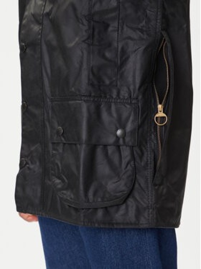 Barbour Kurtka przejściowa MWX0017BK91 Czarny Regular Fit