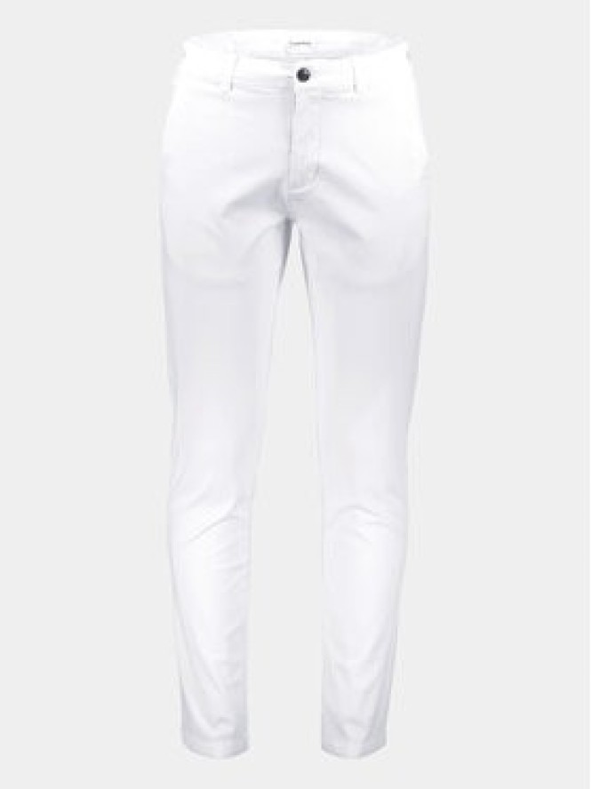 Lindbergh Chinosy 30-005044 Biały Slim Fit