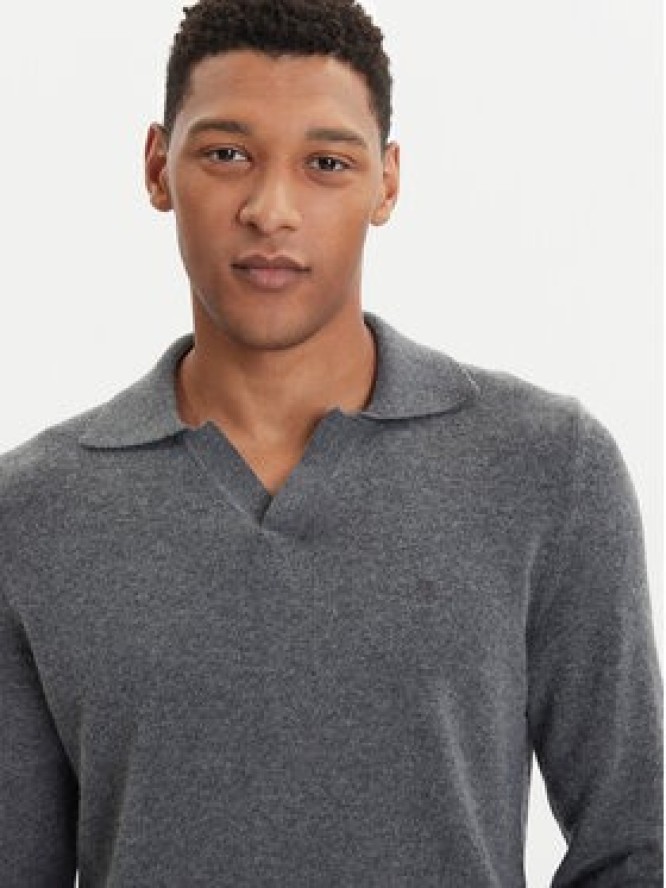 Marc O'Polo Sweter 529 5144 60150 Szary Regular Fit