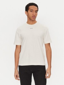 Calvin Klein T-Shirt Nano Logo K10K112487 Biały Regular Fit