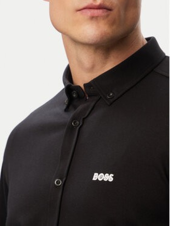 BOSS Koszula ST Motion 50555946 Czarny Regular Fit