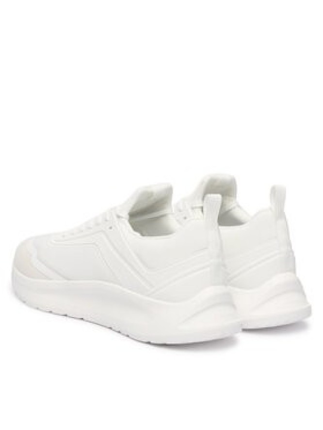 Calvin Klein Sneakersy Light Eva Run Lace Sock Mm HM0HM02164 Biały