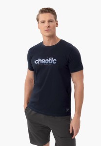 Granatowy t-shirt T-SMUGE