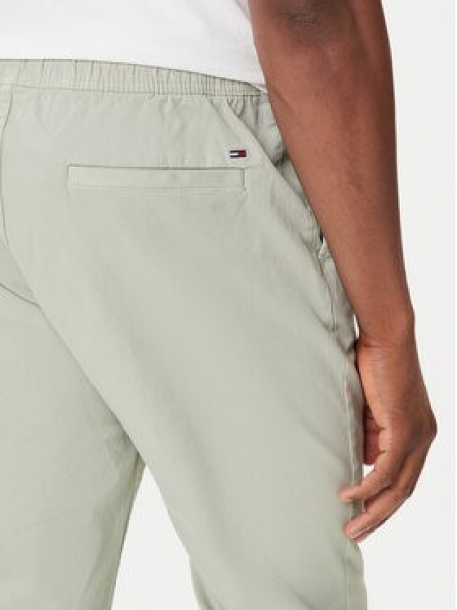 Tommy Jeans Joggery Austin DM0DM20283 Zielony Slim Fit