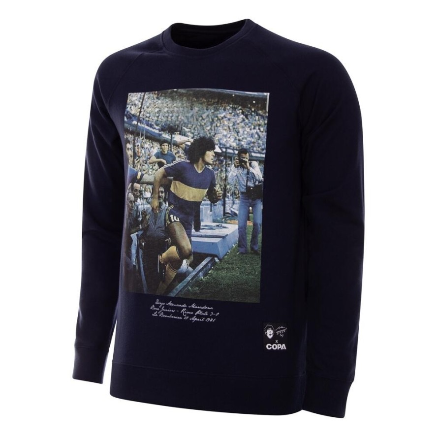 Bluza dla dorosłych Maradona x COPA Bombonera - Czarny