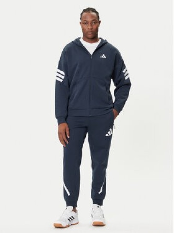 adidas Spodnie dresowe Z.N.E. JW4723 Granatowy Loose Fit