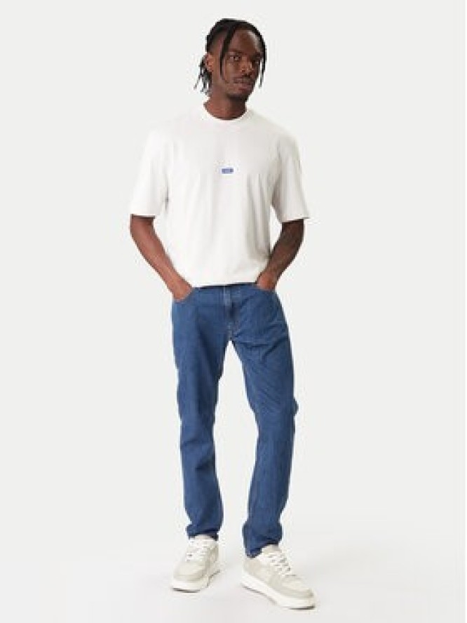 HUGO Jeansy Zane 50551886 Granatowy Skinny Fit