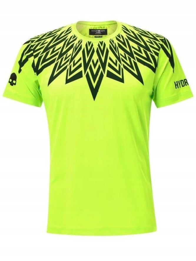 Koszulka tenisowa męska Hydrogen Tech Tee Fluo