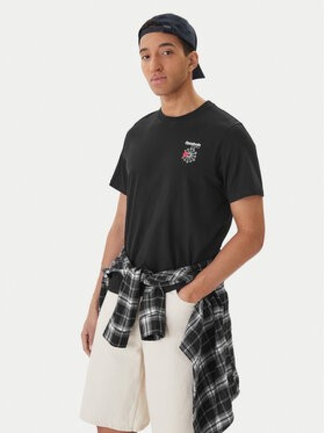 Reebok T-Shirt Greyson RK25568CCM Czarny Regular Fit