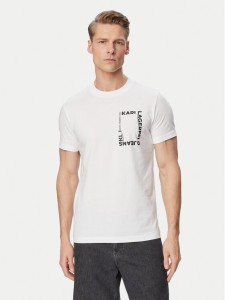 Karl Lagerfeld Jeans T-Shirt B2M17046 Biały Slim Fit