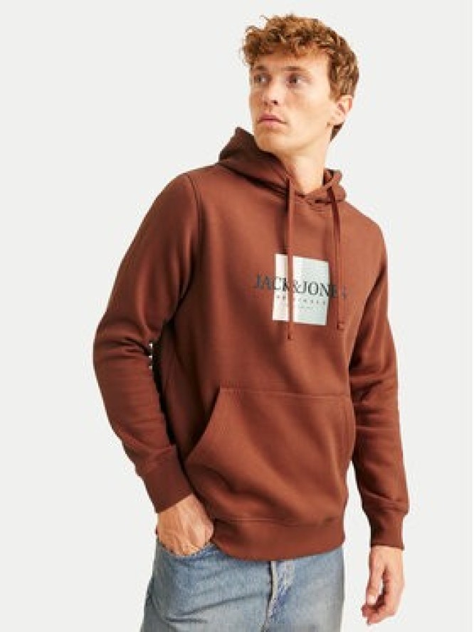 Jack & Jones Bluza 12262513 Brązowy Regular Fit