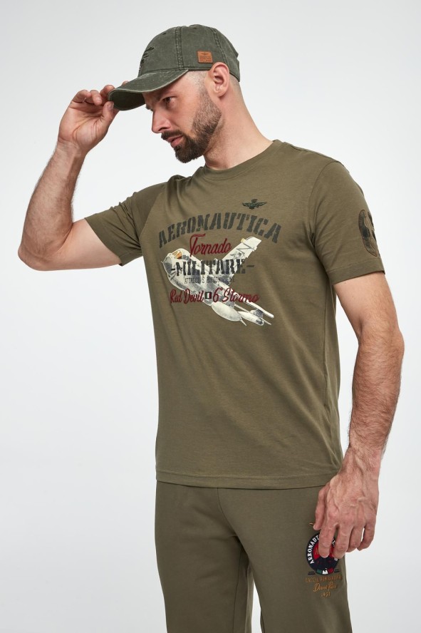 T-shirt męski AERONAUTICA MILITARE