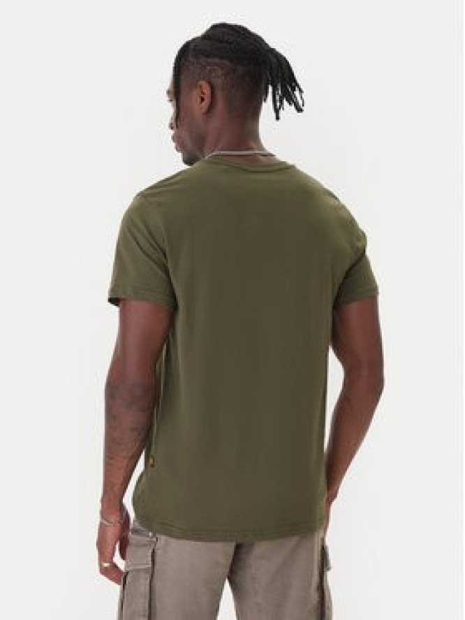 G-Star Raw T-Shirt Finger Print Burger D26041-C506 Biały Regular Fit