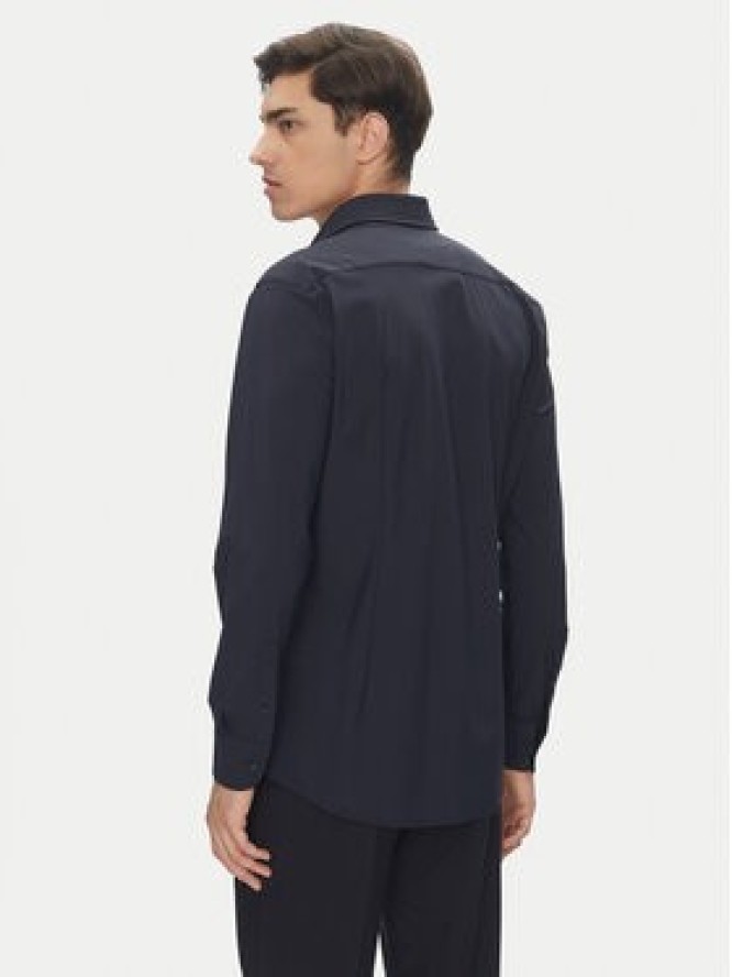 BOSS Koszula P-Hank 50539391 Granatowy Slim Fit