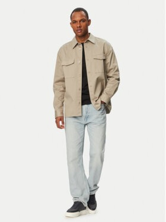 Calvin Klein Jeans Jeansy LV04RG789G Niebieski jasny Straight Fit