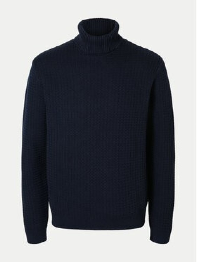 Selected Homme Golf 16094576 Granatowy Regular Fit